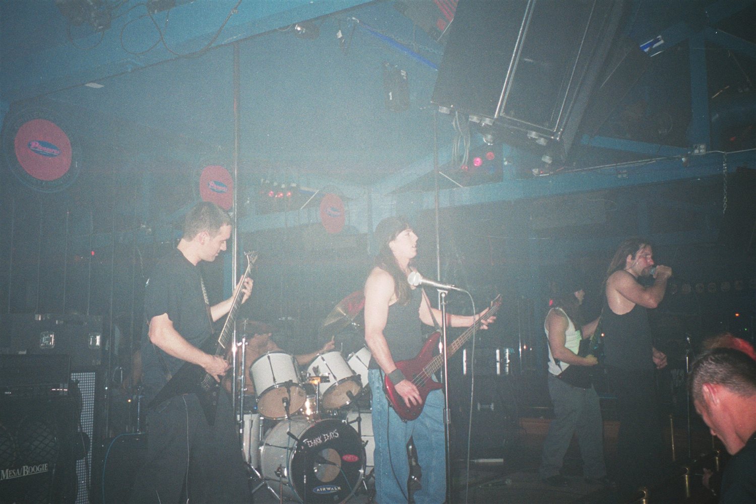 Dark Days playing live at Pleasures, Pasadena, full stage
