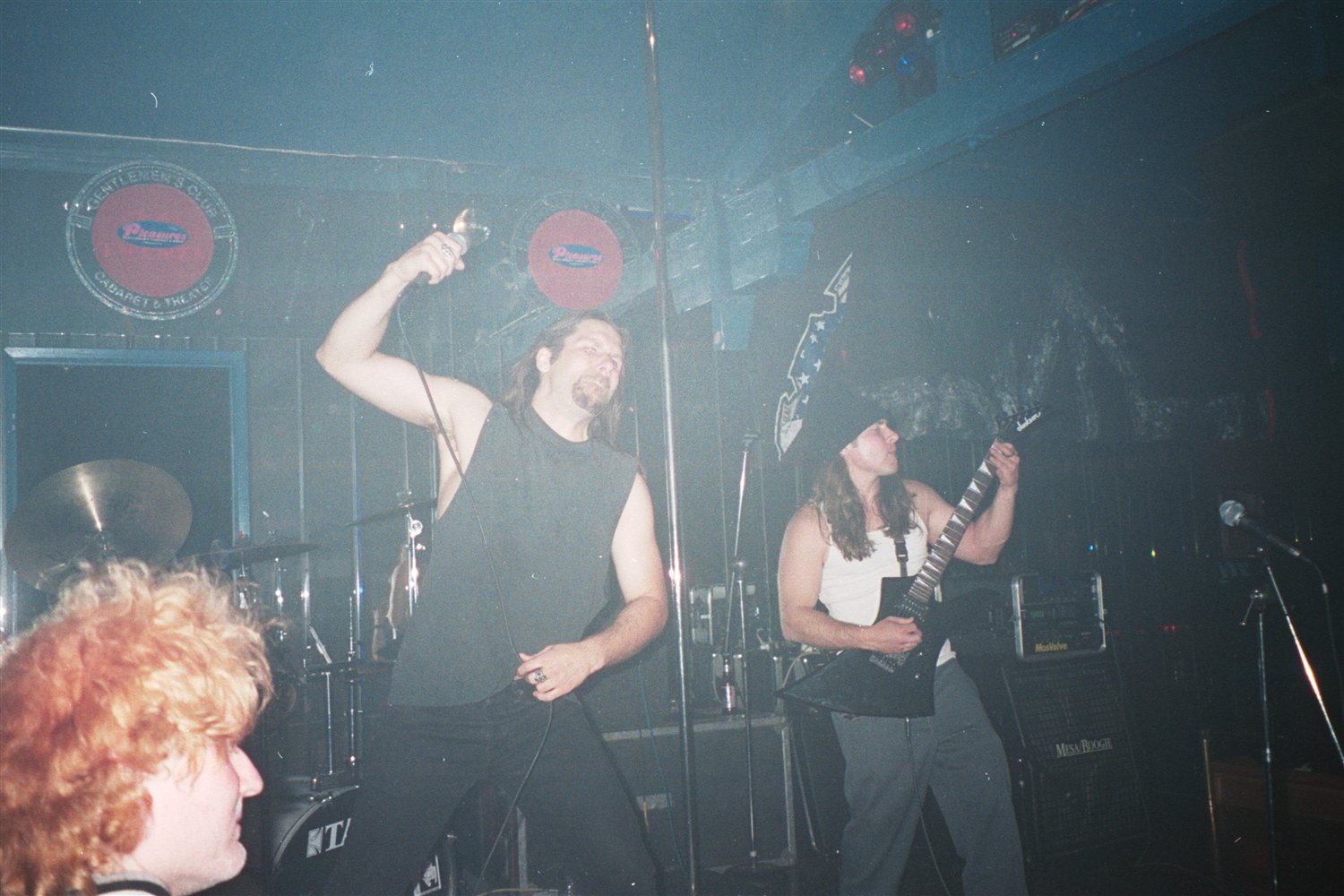 Mike Michaelian on vocals at Pleasures, Pasadena