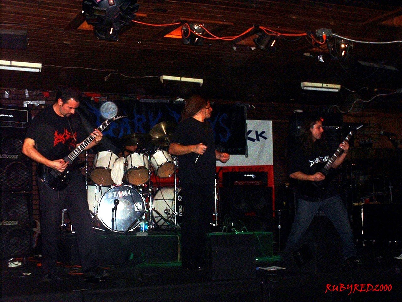 Dark Days on stage at The Shack, Anaheim