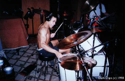 Haywood in the studio